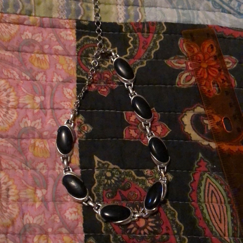 Black and Silver necklace
